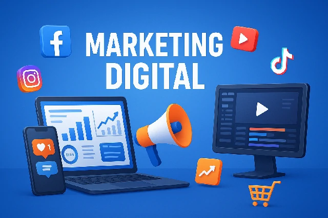 Capa do curso MARKETING DIGITAL